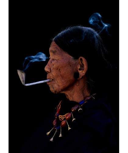 NAGALAND. Femme konyak